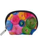 Colorful Abstract Patterns Accessory Pouch (Small)