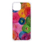 Colorful Abstract Patterns iPhone 14 Plus TPU UV Print Case