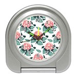 Flowers Hydrangeas Travel Alarm Clock