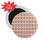 Geometric Tribal Pattern Design 2.25  Magnets (100 pack) 