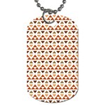 Geometric Tribal Pattern Design Dog Tag (One Side)