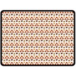Geometric Tribal Pattern Design Fleece Blanket (Large)