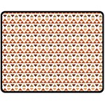 Geometric Tribal Pattern Design Fleece Blanket (Medium)