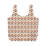 Geometric Tribal Pattern Design Full Print Recycle Bag (M)