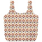 Geometric Tribal Pattern Design Full Print Recycle Bag (XL)