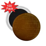 Anstract Gold Golden Grid Background Pattern Wallpaper 2.25  Magnets (100 pack) 