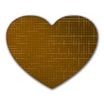 Anstract Gold Golden Grid Background Pattern Wallpaper Heart Mousepad
