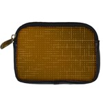Anstract Gold Golden Grid Background Pattern Wallpaper Digital Camera Leather Case