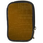 Anstract Gold Golden Grid Background Pattern Wallpaper Compact Camera Leather Case