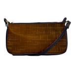 Anstract Gold Golden Grid Background Pattern Wallpaper Shoulder Clutch Bag