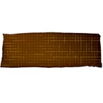 Anstract Gold Golden Grid Background Pattern Wallpaper Body Pillow Case Dakimakura (Two Sides)