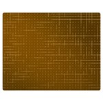 Anstract Gold Golden Grid Background Pattern Wallpaper Premium Plush Fleece Blanket (Medium)