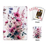 Flora Floral Flower Petal Playing Cards Single Design (Rectangle)