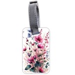 Flora Floral Flower Petal Luggage Tag (two sides)