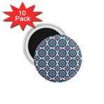 Abstract Mandala Seamless Background Texture 1.75  Magnets (10 pack) 