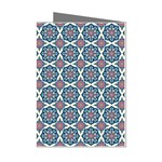 Abstract Mandala Seamless Background Texture Mini Greeting Cards (Pkg of 8)