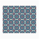 Abstract Mandala Seamless Background Texture Small Glasses Cloth