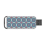 Abstract Mandala Seamless Background Texture Portable USB Flash (One Side)