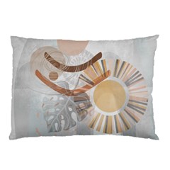 Boho Background Leaves Botanical Pillow Case (Two Sides) from UrbanLoad.com Front