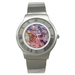 Spring waves Stainless Steel Watch
