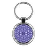 Couch material photo manipulation collage pattern Key Chain (Round)