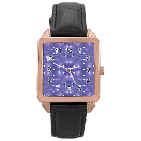 Couch material photo manipulation collage pattern Rose Gold Leather Watch  from UrbanLoad.com Front