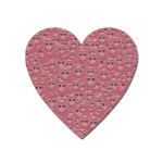 Sweet Emoji Canvas Print Pattern Heart Magnet