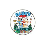 Bluey birthday Hat Clip Ball Marker (4 pack)