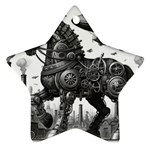 Steampunk Horse  Ornament (Star)