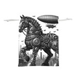 Steampunk Horse  Lightweight Drawstring Pouch (S)