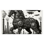 Steampunk Horse  Banner and Sign 7  x 4 