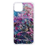 Pink Swirls Flow iPhone 14 Plus TPU UV Print Case