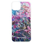 Pink Swirls Flow iPhone 15 Pro TPU UV Print Case