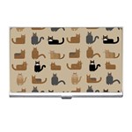 Cat Pattern Texture Animal Business Card Holder