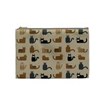 Cat Pattern Texture Animal Cosmetic Bag (Medium)