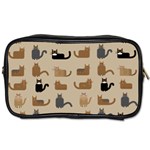 Cat Pattern Texture Animal Toiletries Bag (Two Sides)