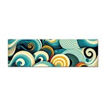 Wave Waves Ocean Sea Abstract Whimsical Sticker (Bumper)