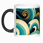 Wave Waves Ocean Sea Abstract Whimsical Morph Mug