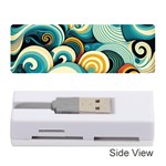 Wave Waves Ocean Sea Abstract Whimsical Memory Card Reader (Stick)