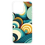 Wave Waves Ocean Sea Abstract Whimsical iPhone 15 Pro Max TPU UV Print Case
