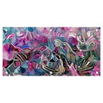 Pink Swirls Blend  Banner and Sign 6  x 3 