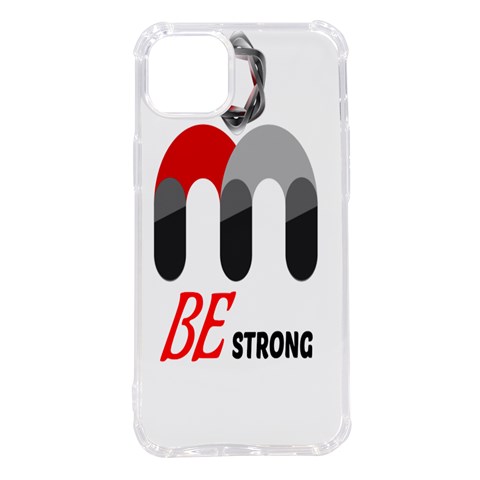 Be Strong  iPhone 14 Plus TPU UV Print Case from UrbanLoad.com Front