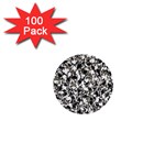 BarkFusion Camouflage 1  Mini Buttons (100 pack) 