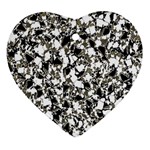 BarkFusion Camouflage Heart Ornament (Two Sides)