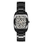 BarkFusion Camouflage Stainless Steel Barrel Watch