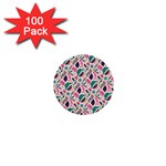 Multi Colour Pattern 1  Mini Buttons (100 pack) 