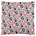 Multi Colour Pattern Large Cushion Case (Two Sides)