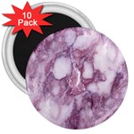 pink_marble 3  Magnet (10 pack)
