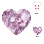 pink_marble Playing Cards (Heart)