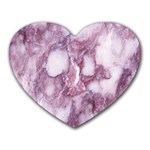 pink_marble Mousepad (Heart)